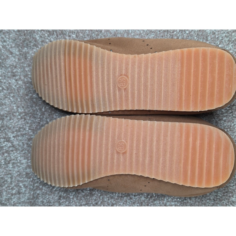 Universal Thread Jojo Brown Faux Suede Memory Foam Sneakers Womens 8.5 NEW - Picture 6 of 6